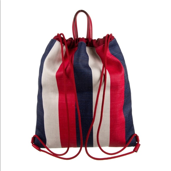 Gucci Sylvie Stripe Backpack 2018 Collection - Picture 3 of 16